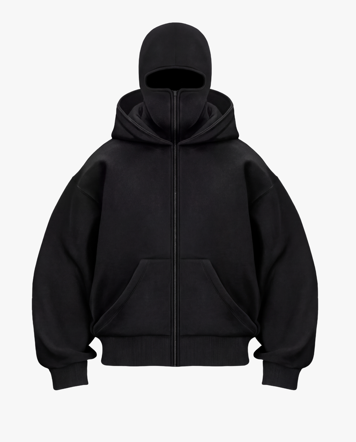 SOUTH SIDE® - BALACLAVA HOODIE UNISEX BLACK