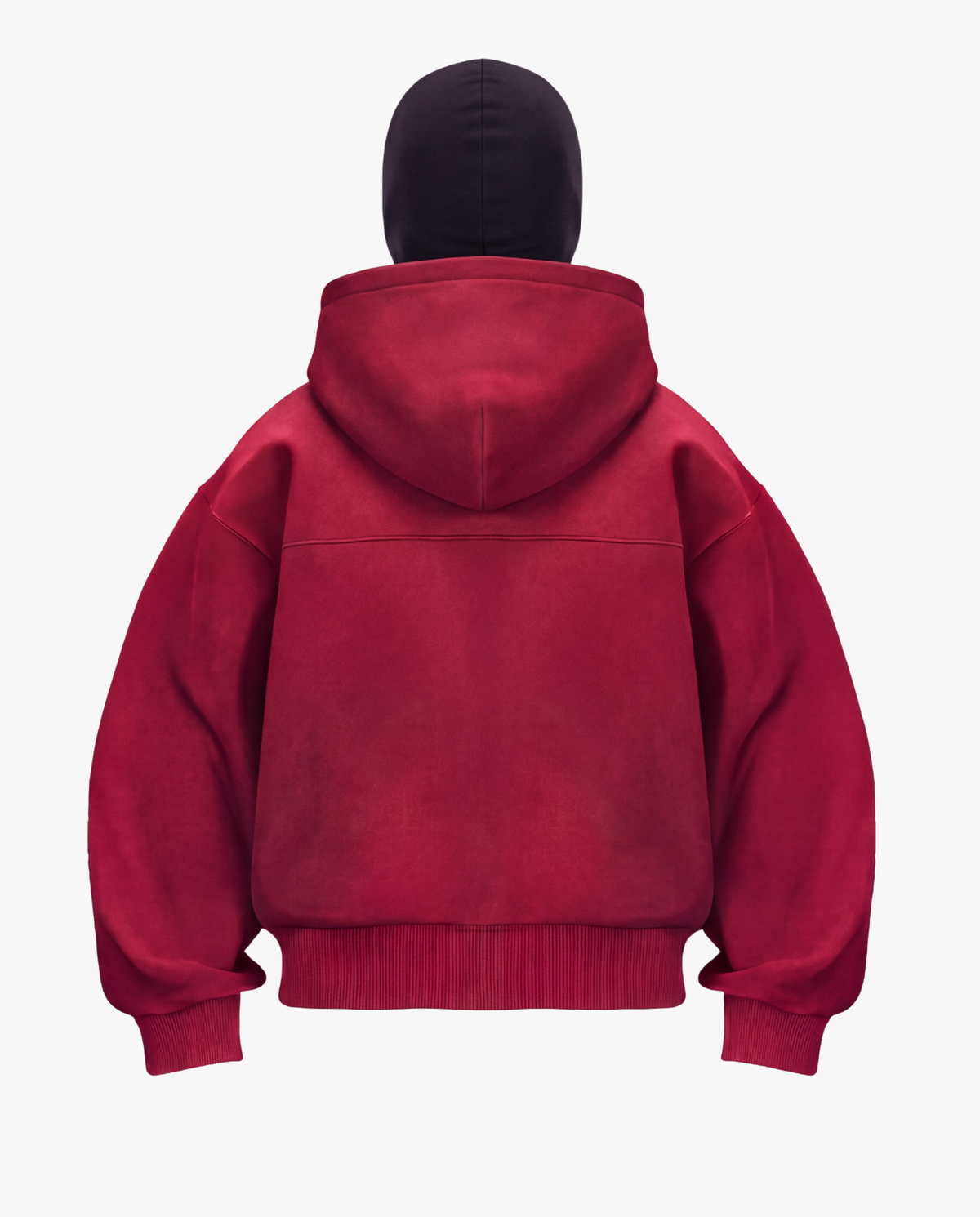 SOUTH SIDE® - BALACLAVA HOODIE UNISEX RED