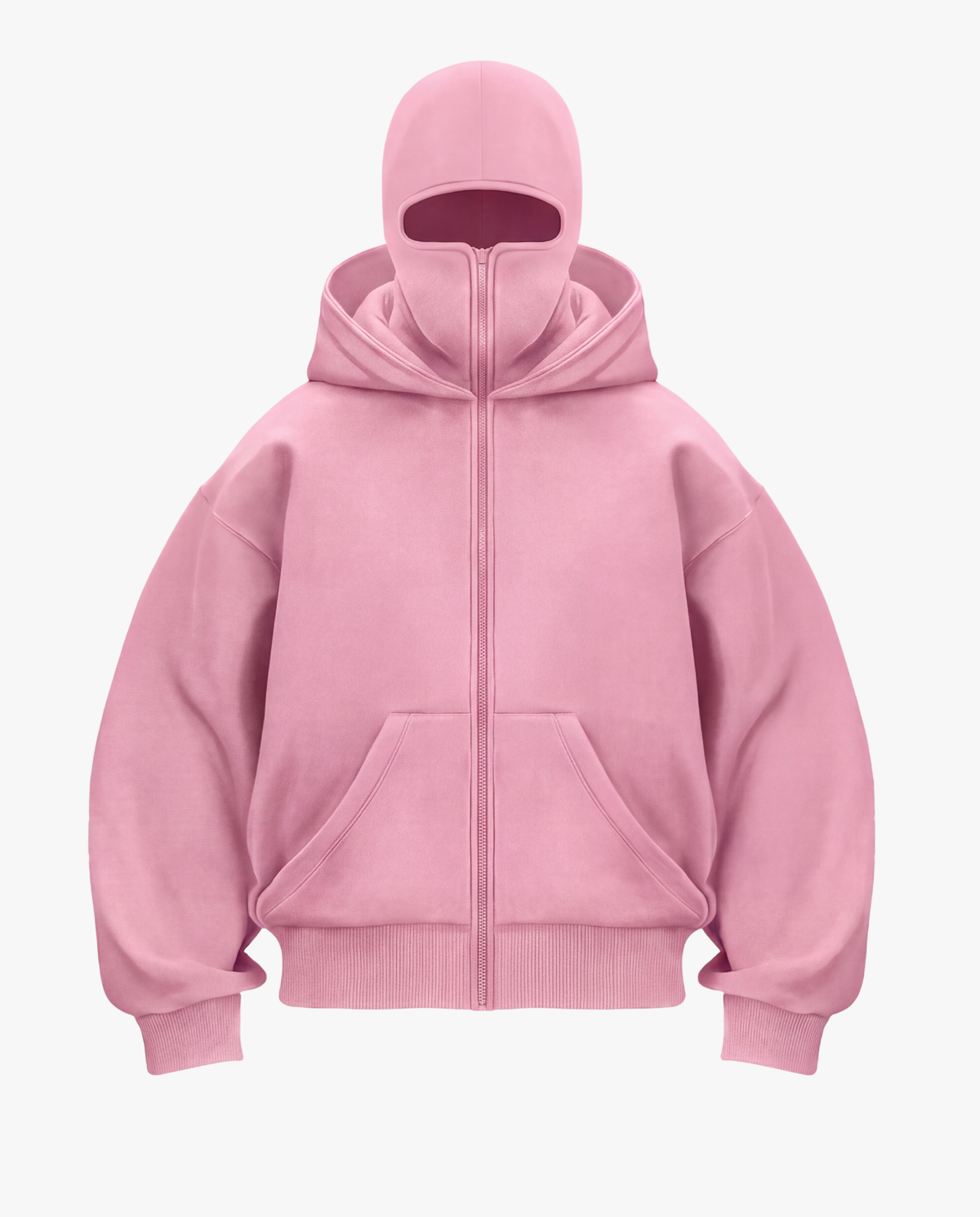 SOUTH SIDE® - BALACLAVA HOODIE UNISEX PINK