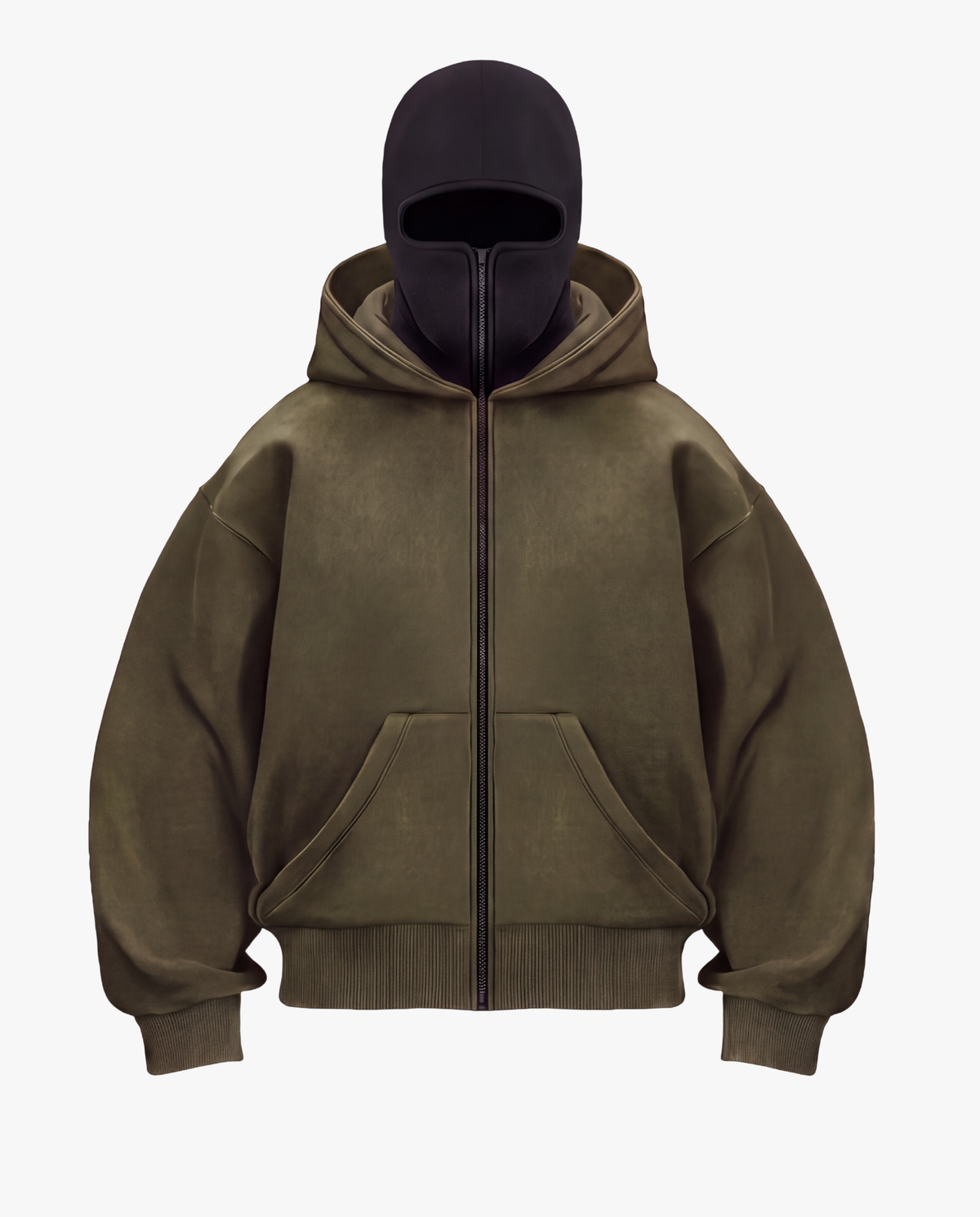 SOUTH SIDE® - BALACLAVA HOODIE UNISEX OLIVE